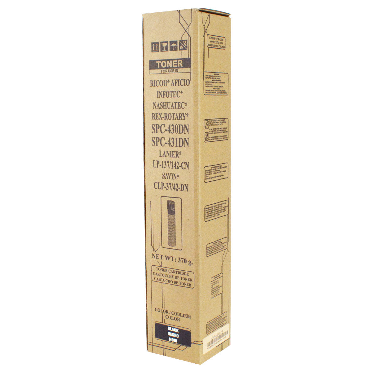 Ricoh SPC430A Remanufactured Toner Cartridge Black 24K Yield