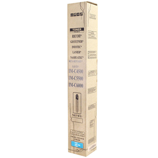 Ricoh IM C6000 Remanufactured Toner Cartridge Cyan 22.5K Yield