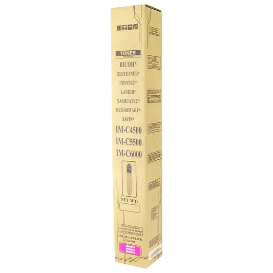 Ricoh IM C6000 Remanufactured Toner Cartridge Magenta 22.5K Yield