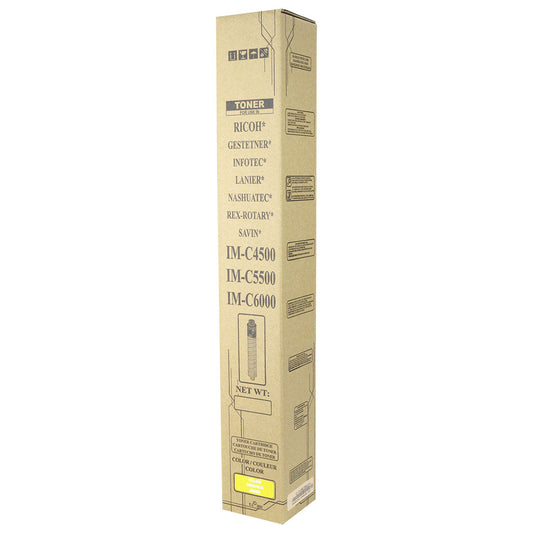 Ricoh IM C6000 Remanufactured Toner Cartridge Yellow 22.5K Yield