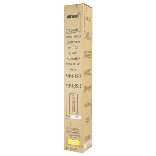 Ricoh MP C5002 Remanufactured Toner Cartridge Yellow 22.5K Yield