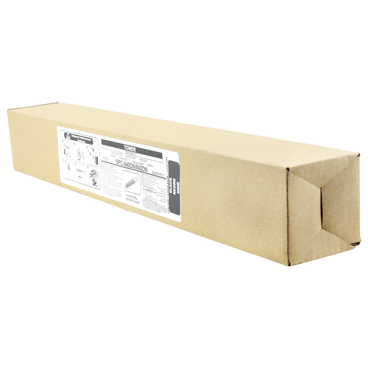 Ricoh SP840A Remanufactured Toner Cartridge Black 43K Yield
