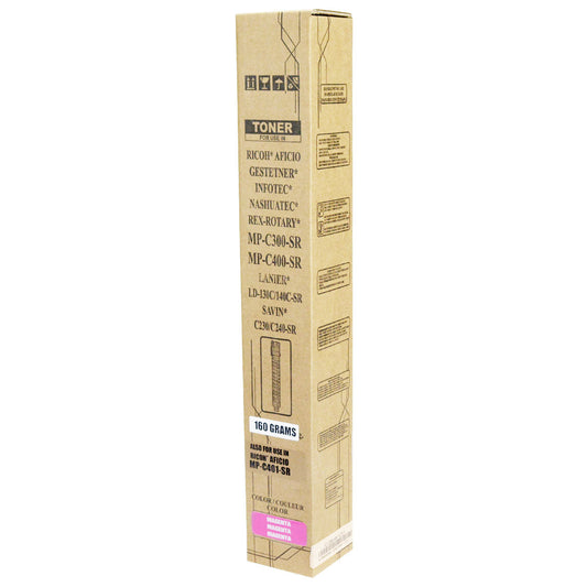 Ricoh MP C400 Remanufactured Toner Cartridge Magenta 10K Yield