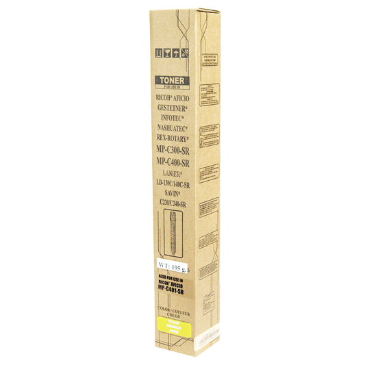 Ricoh MP C400 Remanufactured Toner Cartridge Yellow 10K Yield