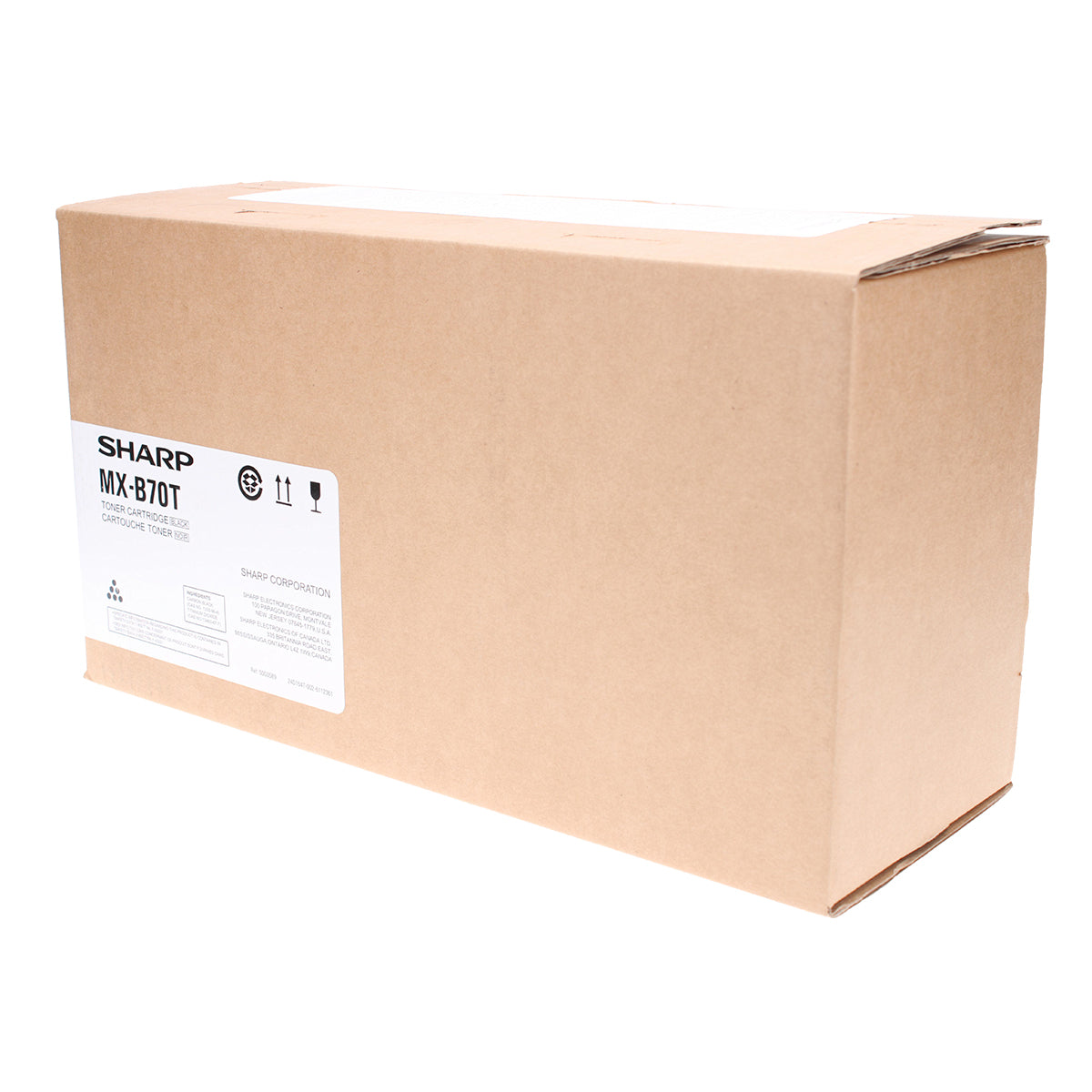 Sharp MX-B70T Toner Cartridge, Black 45K Yield