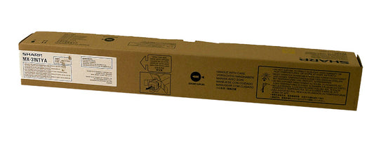 Sharp MX-31NTYA Toner Cartridge, Yellow 15K Yield
