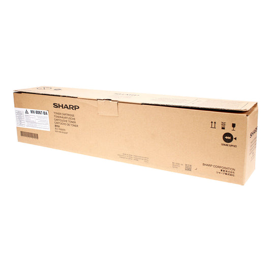 Sharp MX-80NTBA Toner Cartridge, Black 70K Yield