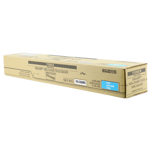 MX-23NTCA Remanufactured Toner Cartridge Cyan 10K Yield