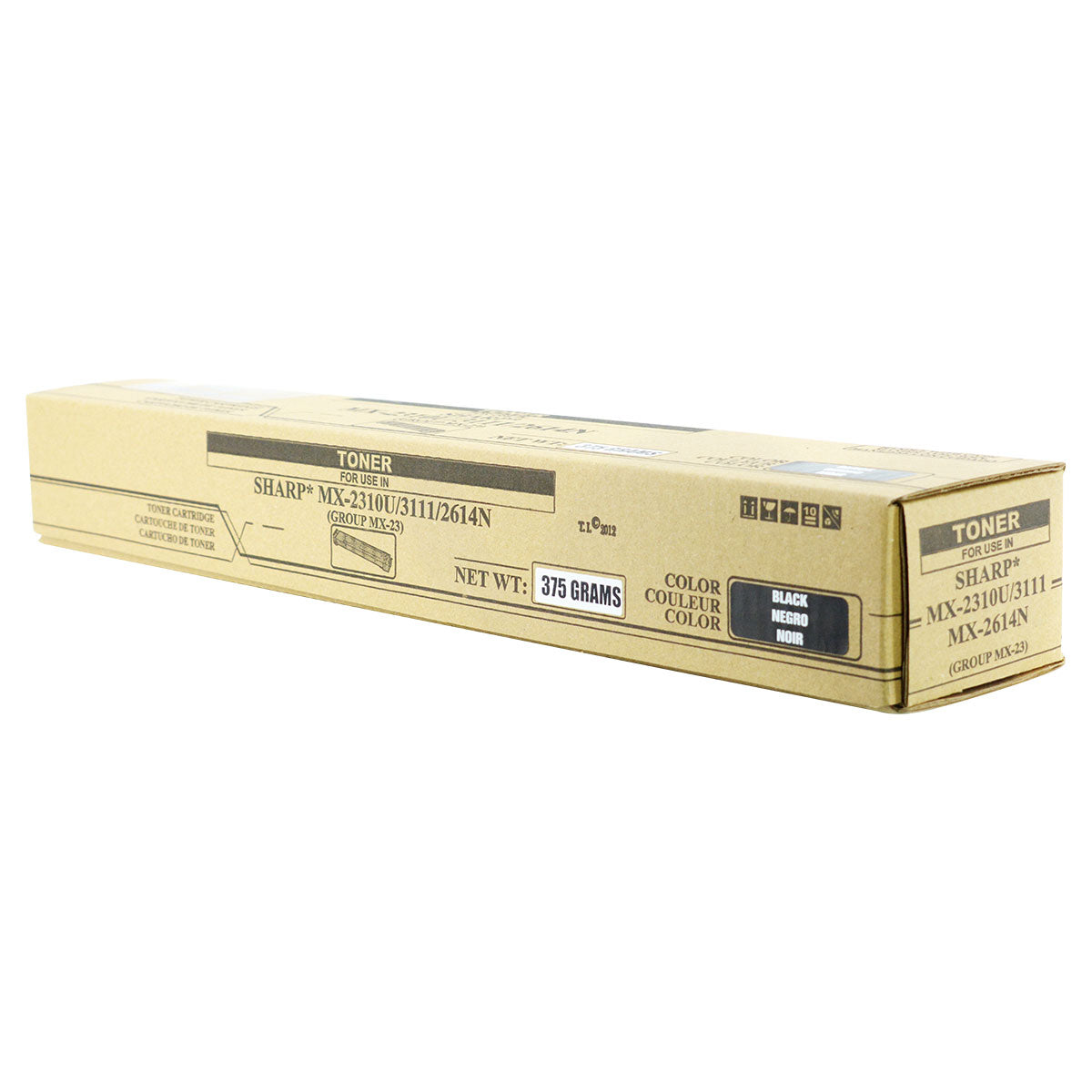 MX-23NTBA Remanufactured Toner Cartridge Black 18K Yield