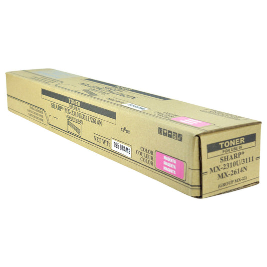 MX-23NTMA Remanufactured Toner Cartridge Magenta 10K Yield