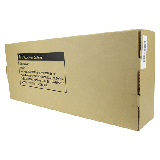 MX-607HB Remanufactured Toner Cartridge Waste Toner Container