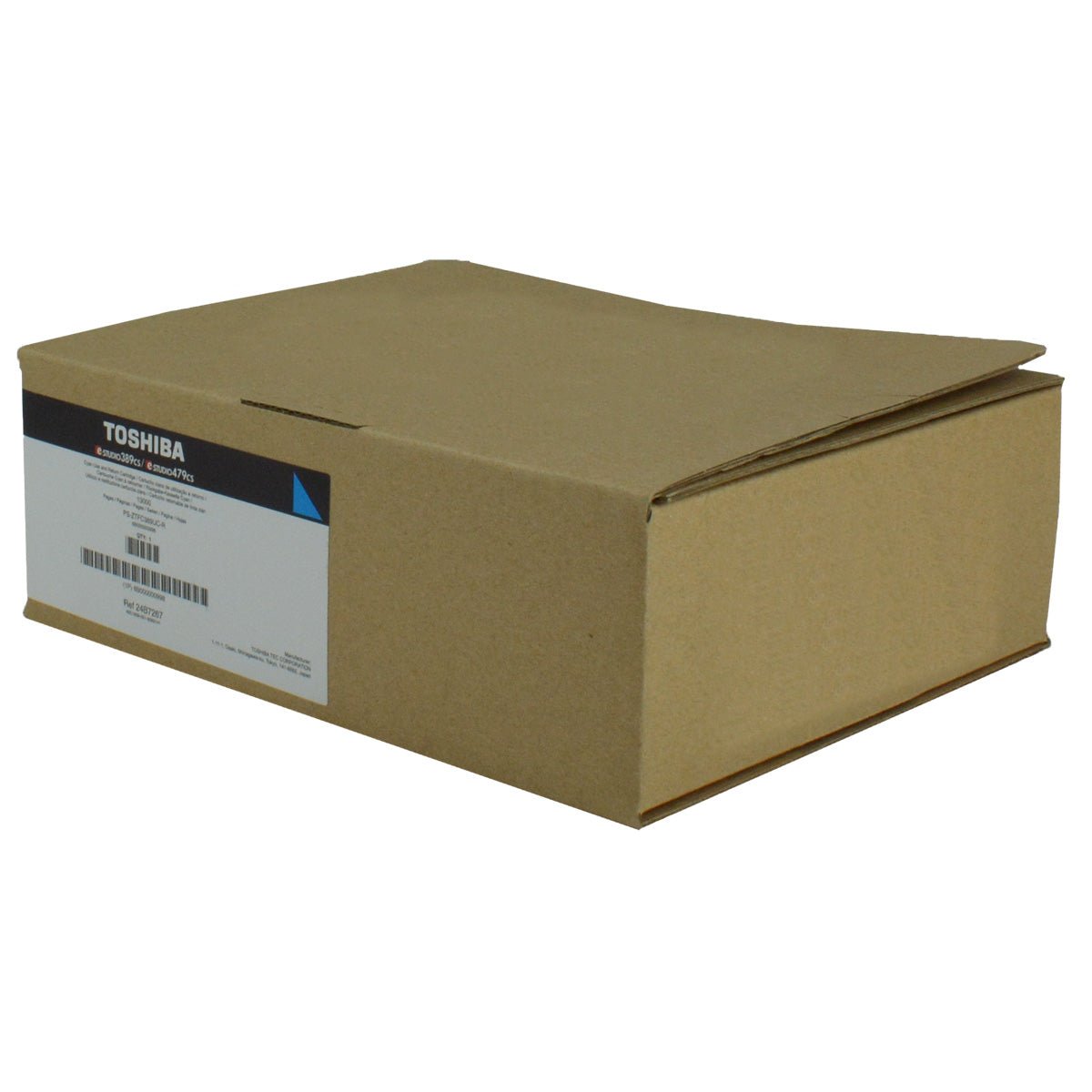 Toshiba T-FC389U-CR (TFC389UCR) Toner Cartridge, Cyan 13K Yield