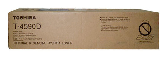 Toshiba T-4590 (T4590) Toner Cartridge, Black 36K Yield