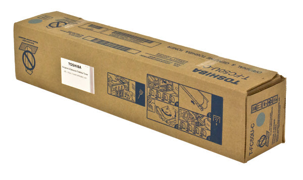 Toshiba T-FC50U-C (TFC50UC) Toner Cartridge, Cyan 28K Yield