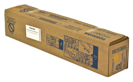 Toshiba T-FC50U-Y (TFC50UY) Toner Cartridge, Yellow 28K Yield