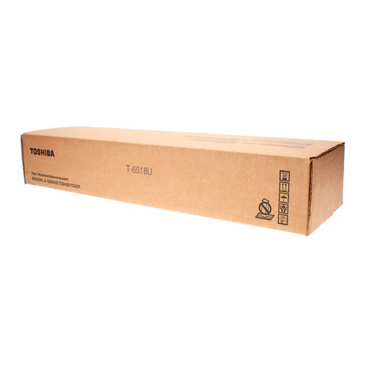 Toshiba T-6518U (T6518U) Toner Cartridge, Black 106.6K Yield