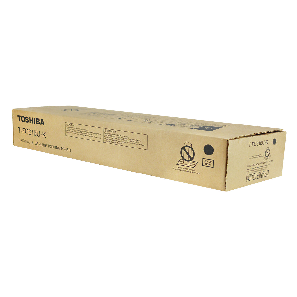 Toshiba T-FC616U-K (TFC616UK) Toner Cartridge, Black 106.6K Yield
