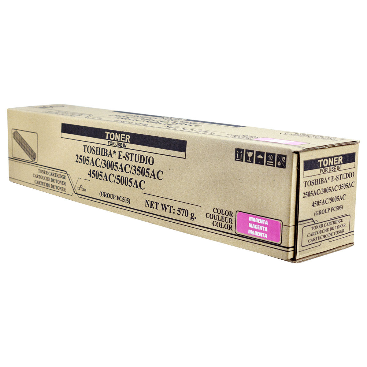 T-FC505UM Remanufactured Toner Cartridge Magenta 33.6K Yield