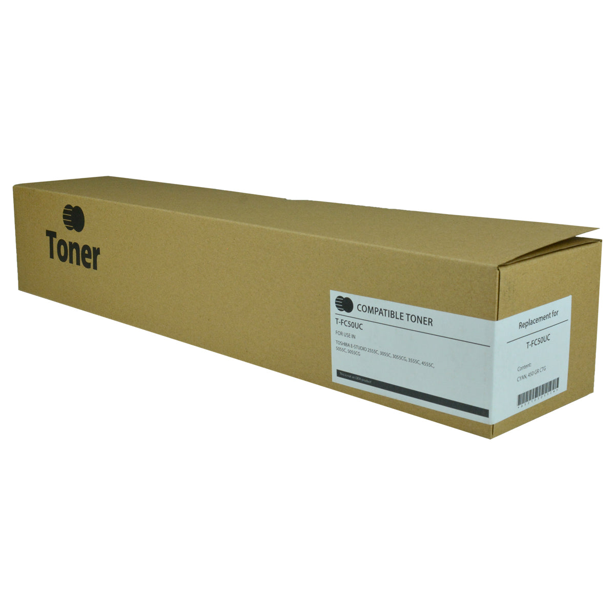 Toner-Dog T-FC50UC OEM Cyan Toner Cartridge – 28,000 Pages