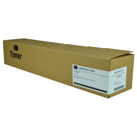 Toner-Dog T-FC50UY OEM Yellow Toner Cartridge – 28,000 Pages