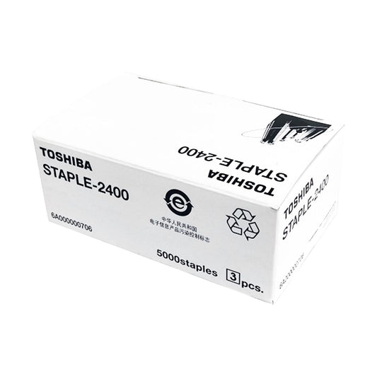 Toshiba Staple 2400 (STAPLE2400) Staple Cartridge, 5K Yield, 3 Cartridge