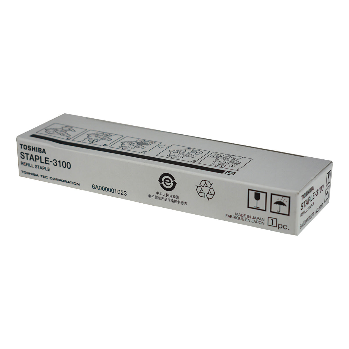Toshiba Staple 3100 (STAPLE3100) Staple Cartridge, 2K Yield, 4 Cartridge