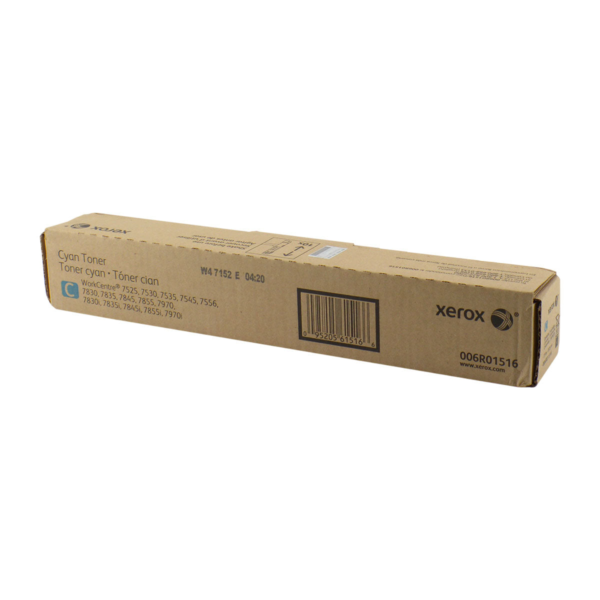 Xerox 6R01516 (6R1516) Toner Cartridge, Cyan 15K Yield