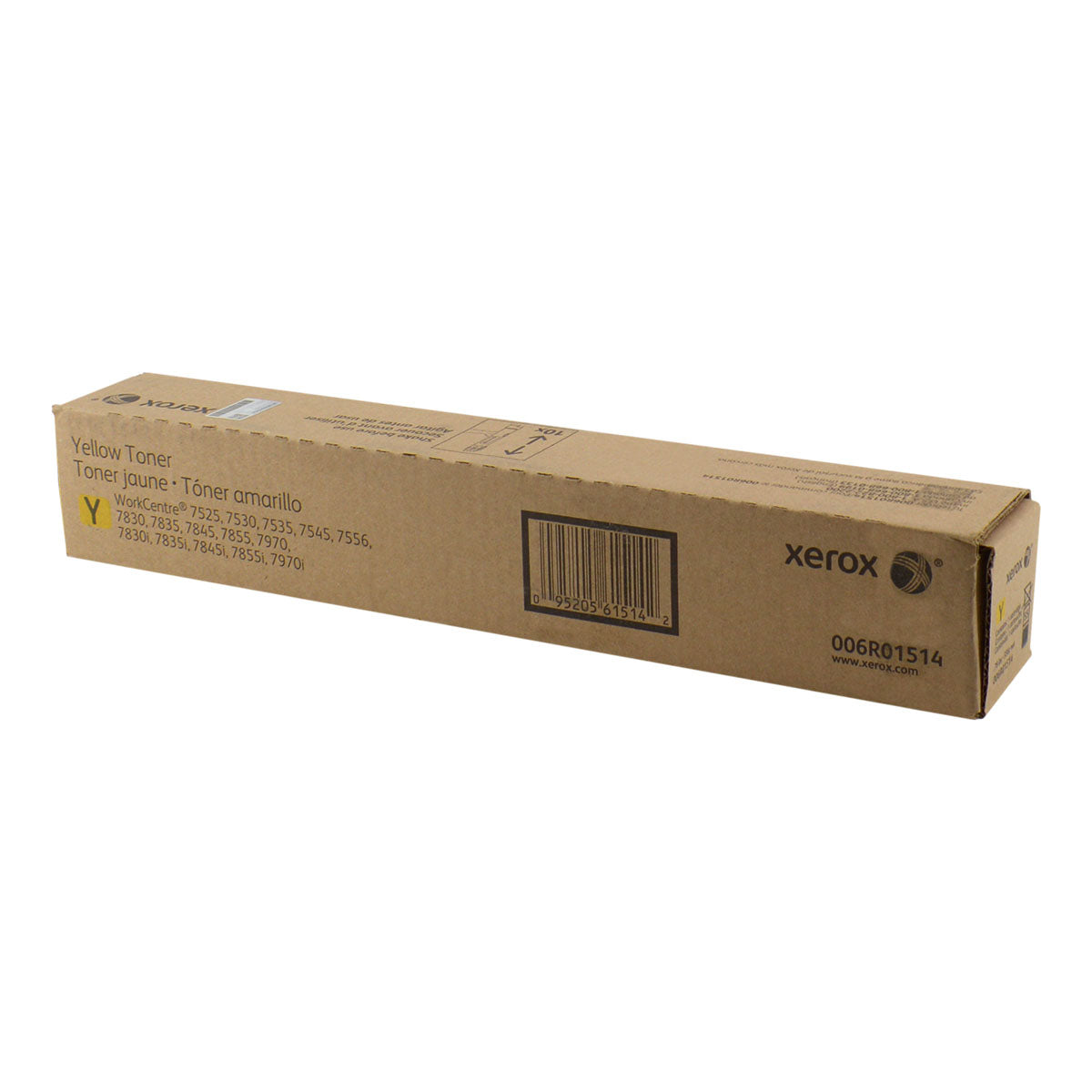 Xerox 6R01514 (6R1514) Toner Cartridge, Yellow 15K Yield