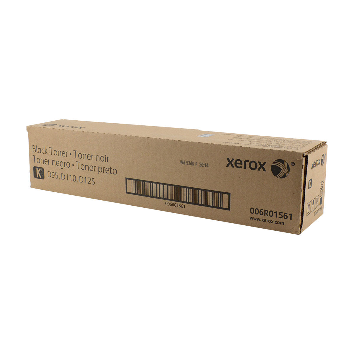 Xerox 6R01561 (6R1561) Toner Cartridge, Black 65K Yield