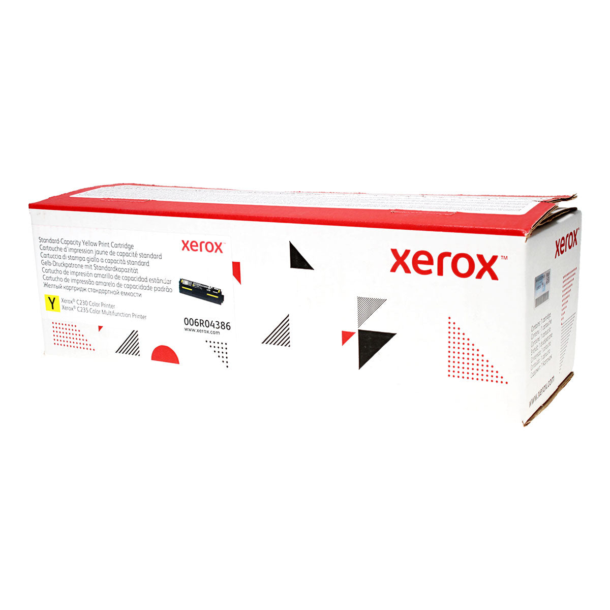 Xerox 6R04386 (6R4386) Toner Cartridge, Yellow 1.5K Yield