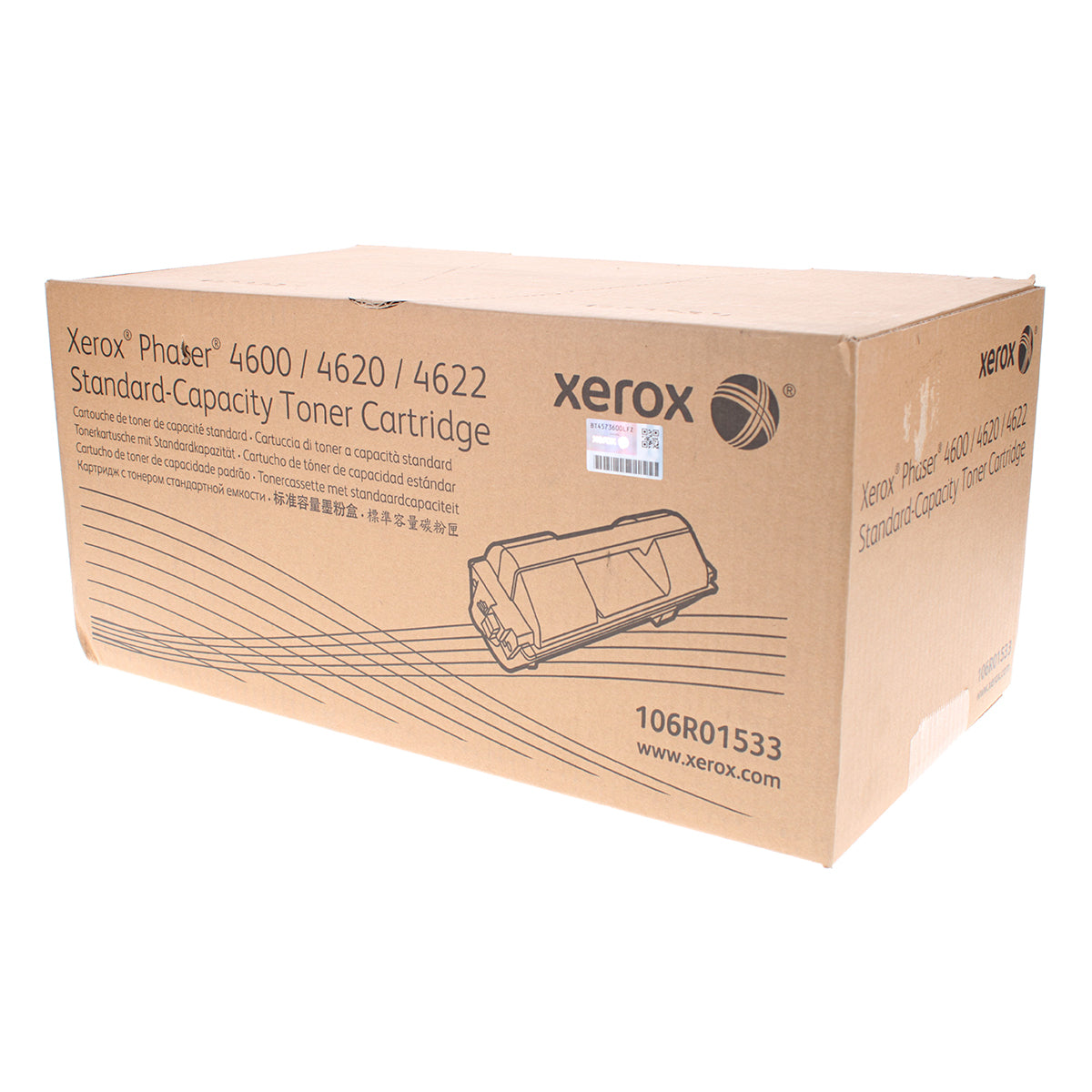 Xerox (106r01533) Toner Cartridge, Black 13K Yield