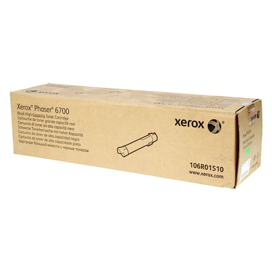 Xerox 106R01510 (106R1510) Toner Cartridge, Black 18K High Yield