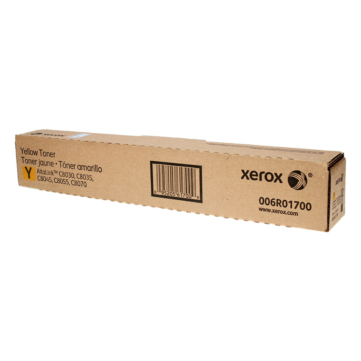 Xerox 6R01700 (6R1700) Toner Cartridge, Yellow 15K Yield