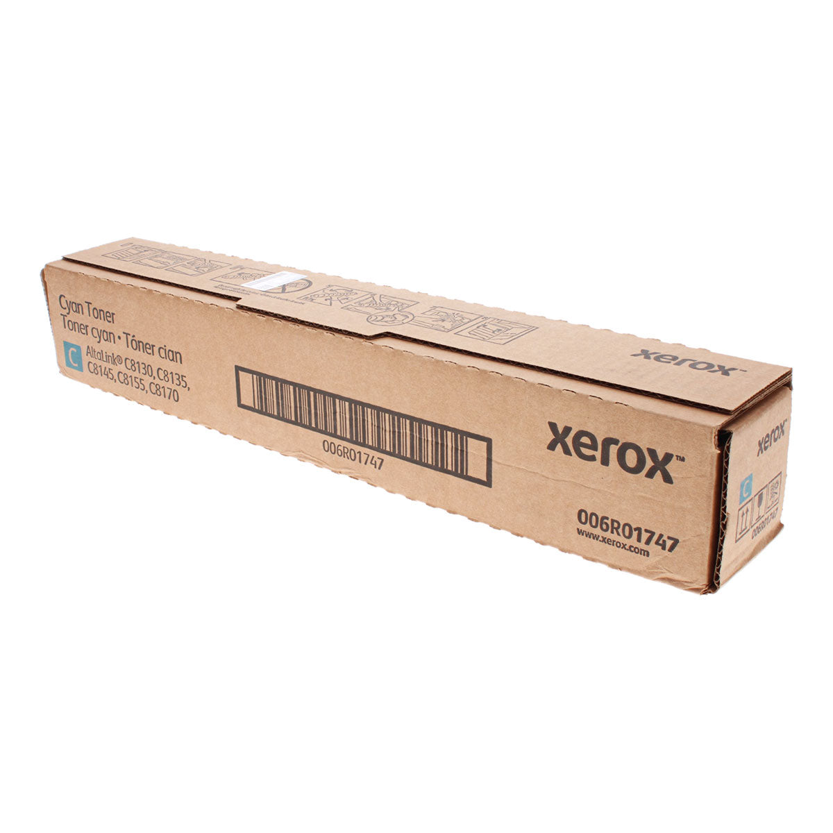 Xerox 6R01747 (6R1747) Toner Cartridge, Cyan 28K Yield