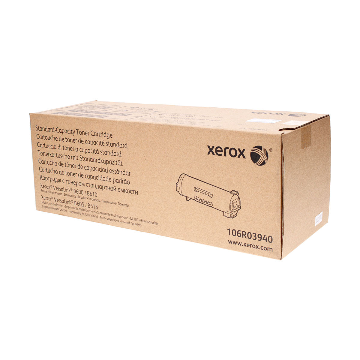 Xerox 106R03940 (106R3940) Toner Cartridge, Black 10.3K Yield