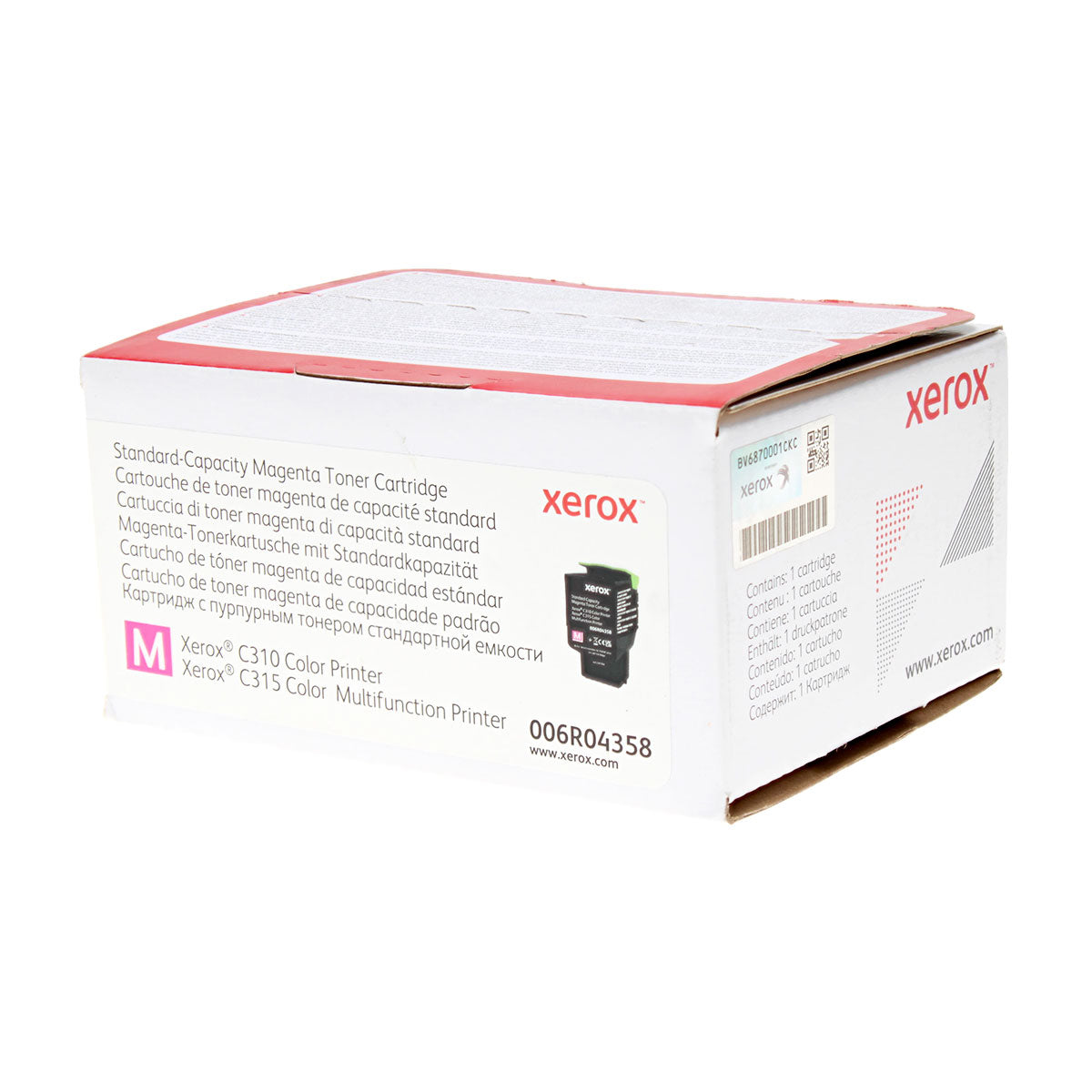 Xerox (6R04358) Toner Cartridge, Magenta 2K Yield