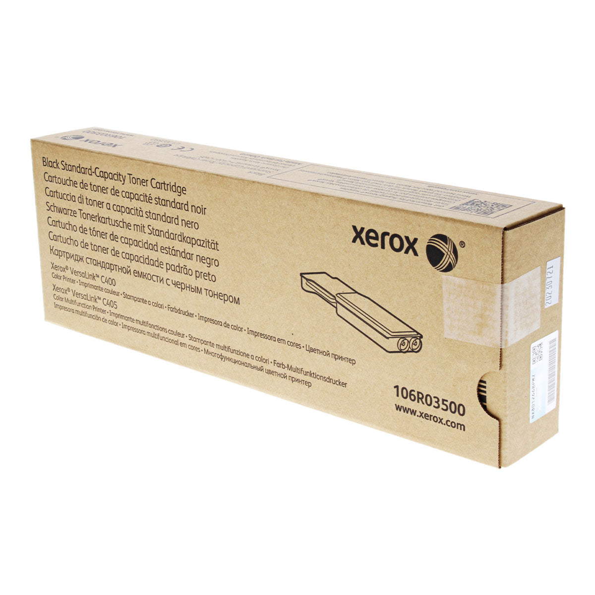 Xerox 106R03500 (106R3500) Toner Cartridge, Black 2.5K Yield