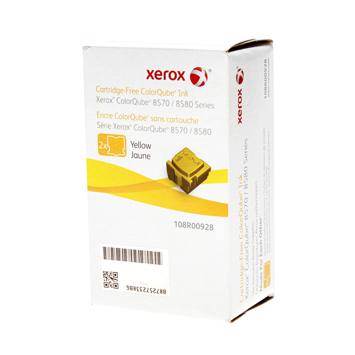 Xerox 108R00928 (108R928) Inkjet, Yellow 4.4K Yield, 2 Cartridge Value Pack
