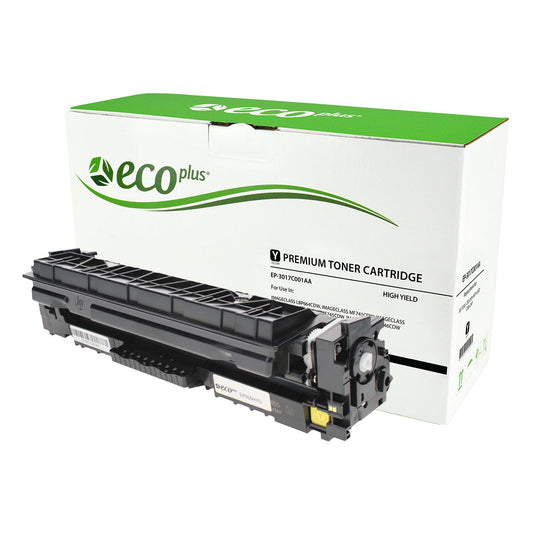 Canon 055H Remanufactured Toner Cartridge Yellow 5.9K High Yield (Used Chip)