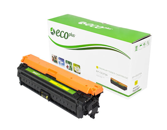 HP 650A Remanufactured Toner Cartridge Yellow 15K Yield