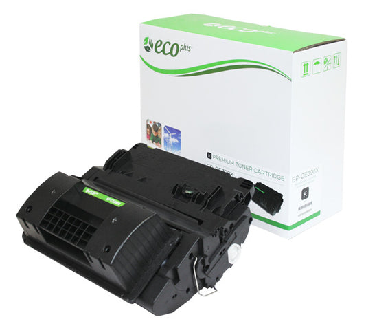 HP 90X Remanufactured Toner Cartridge Black 24K High Yield