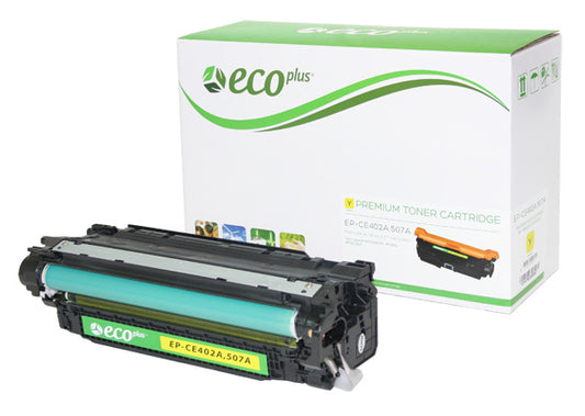 HP 507A Remanufactured Toner Cartridge Yellow 6K Yield