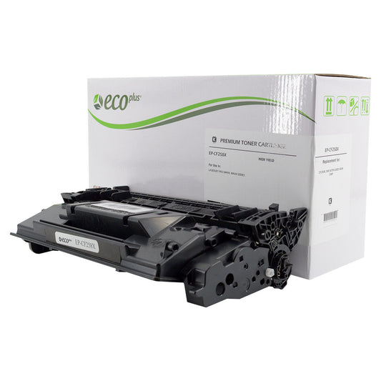 HP 58X Remanufactured Toner Cartridge Black 10K High Yield (Used Chip)