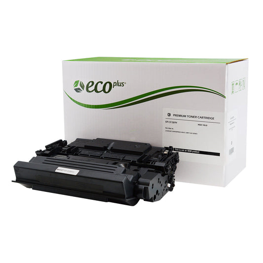 HP 89Y Remanufactured Toner Cartridge Black 20K Extra High Yield (Used Chip)