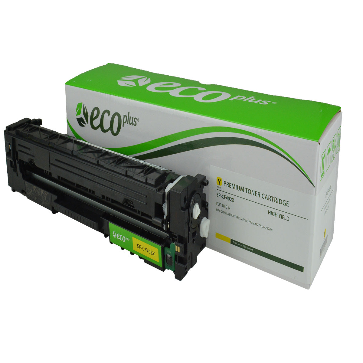 HP 201X Remanufactured Toner Cartridge Yellow 2.3K High Yield