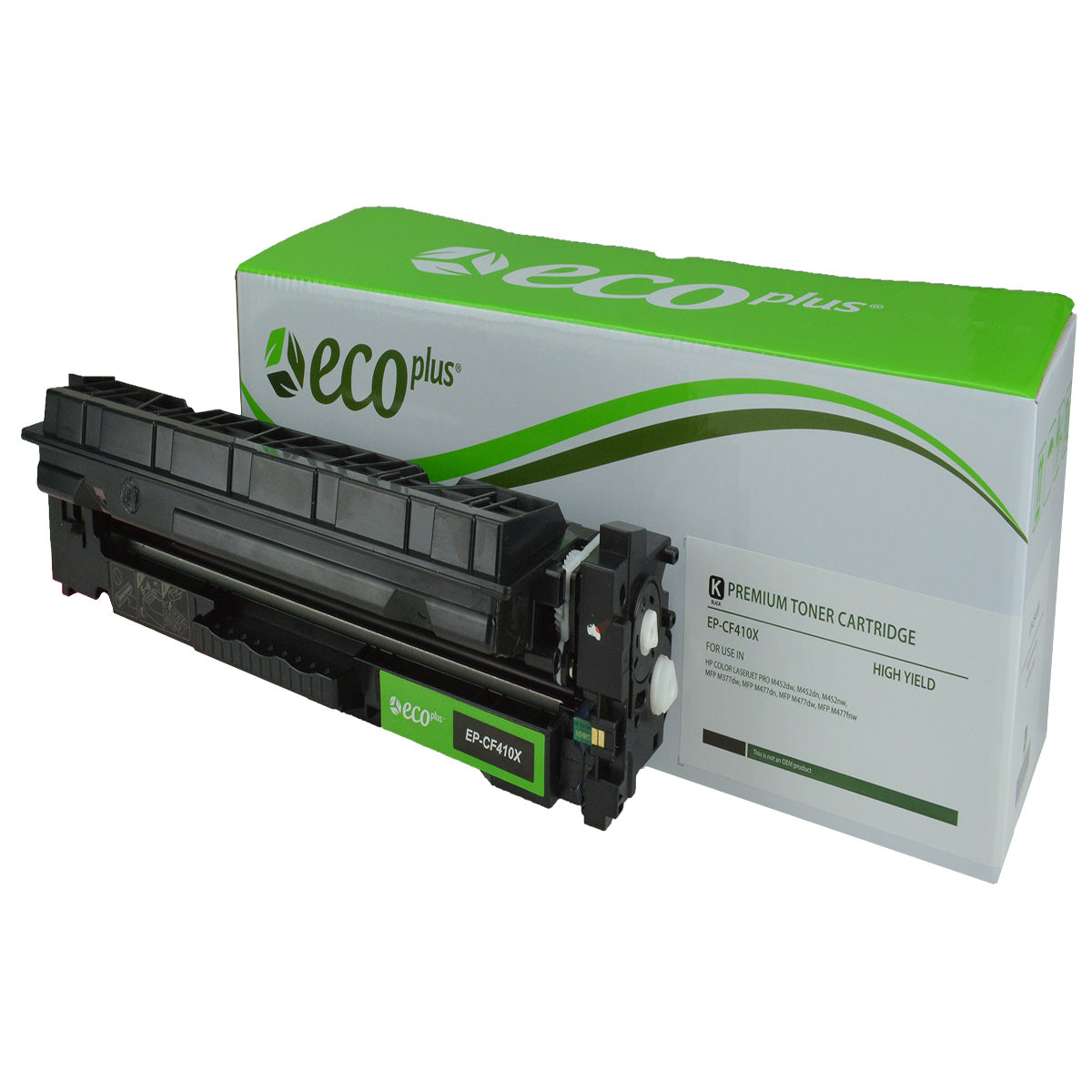 HP 410X Remanufactured Toner Cartridge Black 6.5K High Yield