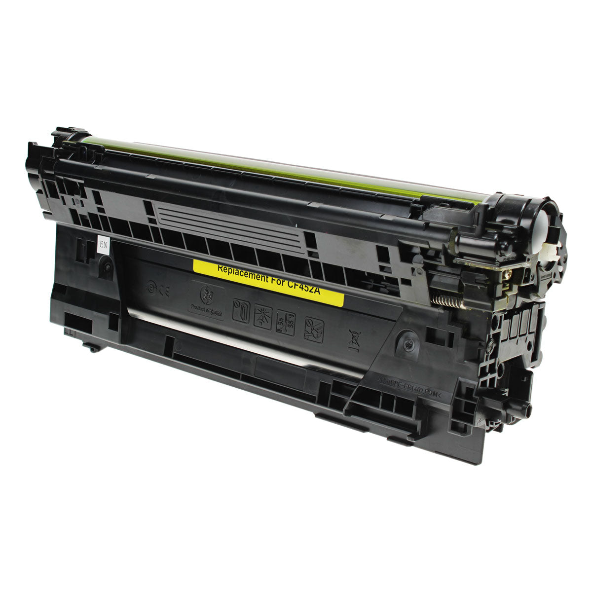 HP 655A Remanufactured Toner Cartridge Yellow 10.5K Yield