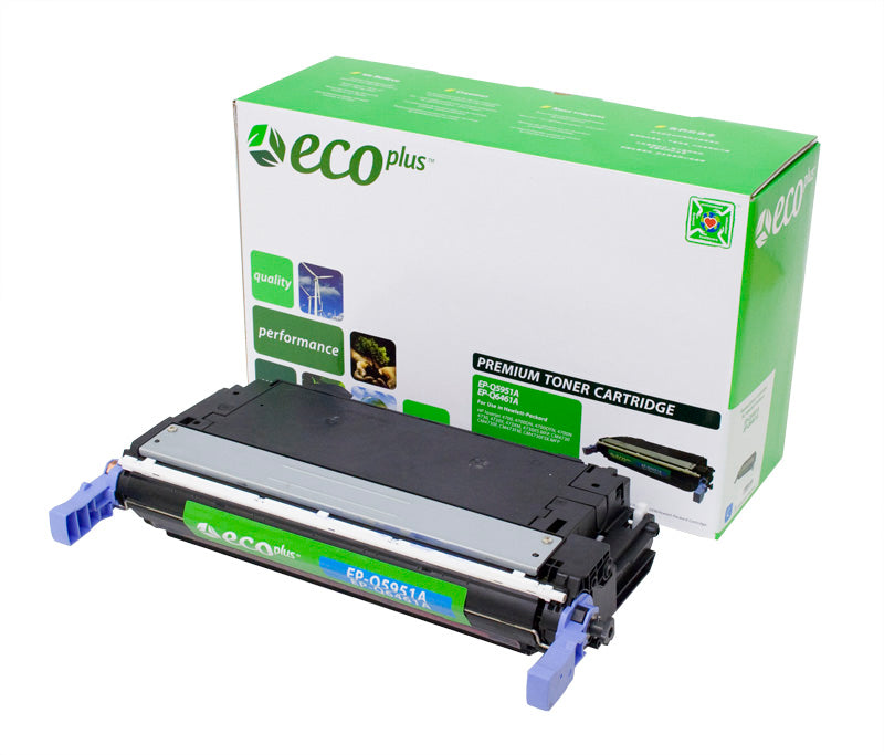 HP 643A Remanufactured Toner Cartridge Cyan 10K Yield