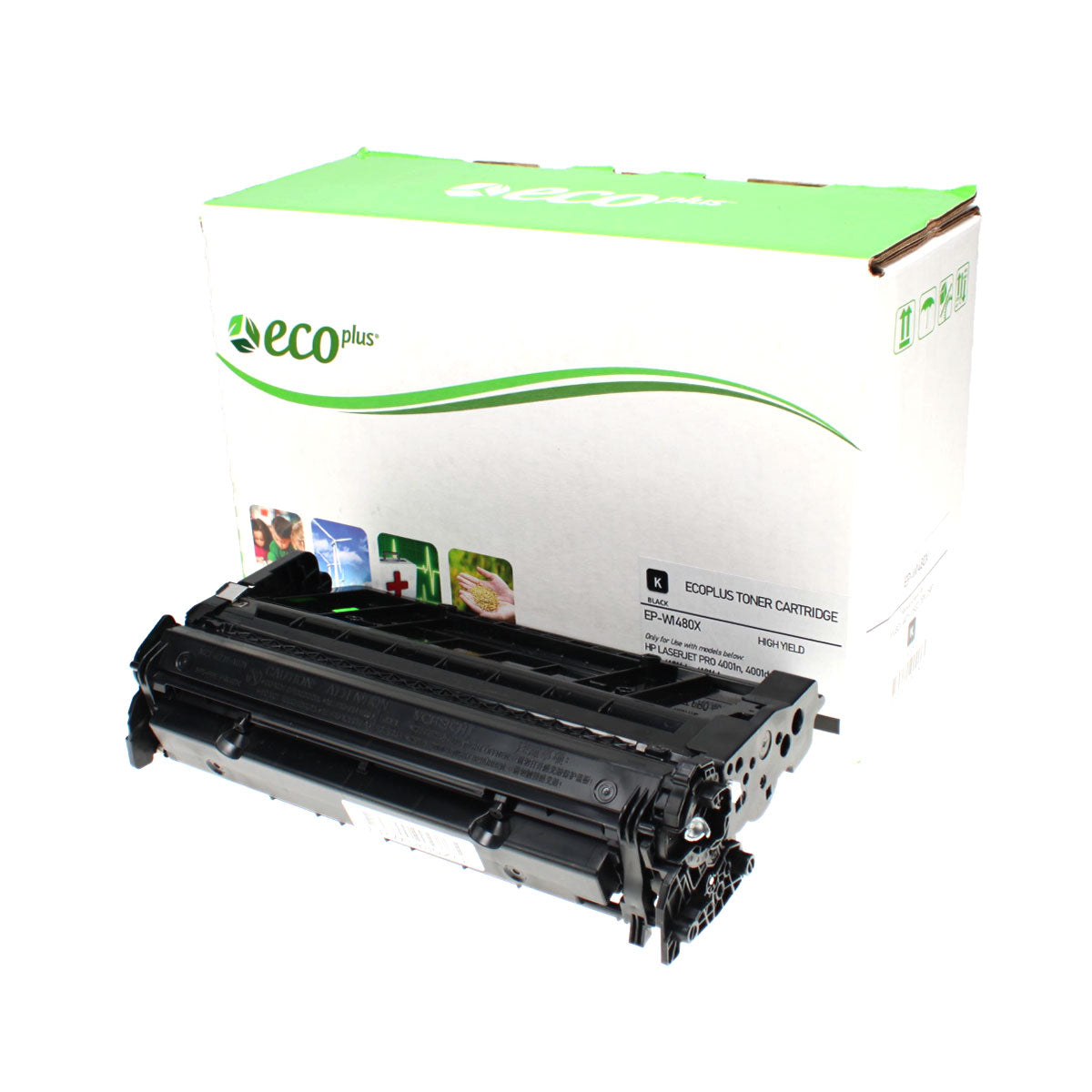 HP 148X Remanufactured Toner Cartridge Black 9.5K High Yield (Used Chip)