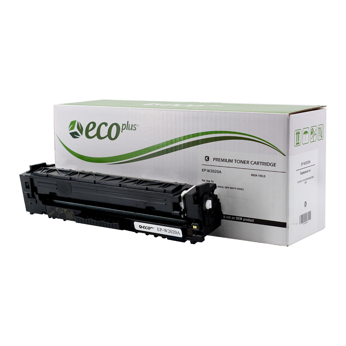 HP 414A Remanufactured Toner Cartridge Black 2.4K Yield (Used Chip)